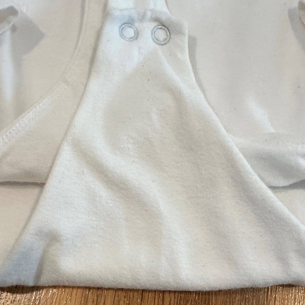 *last chance* nuuds | Women’s White Long Sleeve Bodysuit - Picture 15 of 16